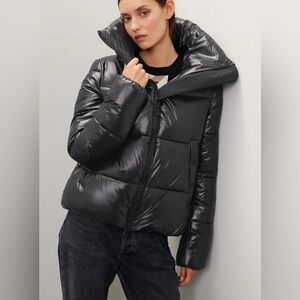 Save The Duck Black Isla Puffer Jacket